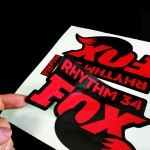 Mountain Bicycle Fork Decal Stickers for FOX34 RHYTHM